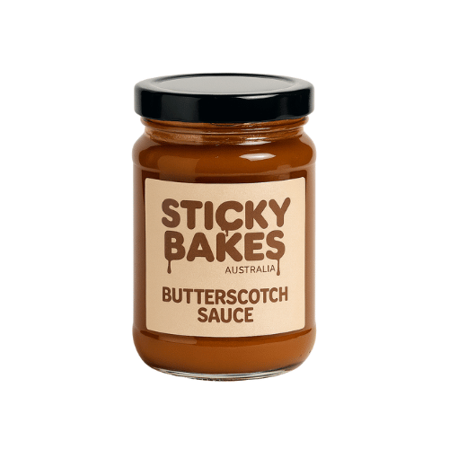 Signature Butterscotch Sauce in a Jar.