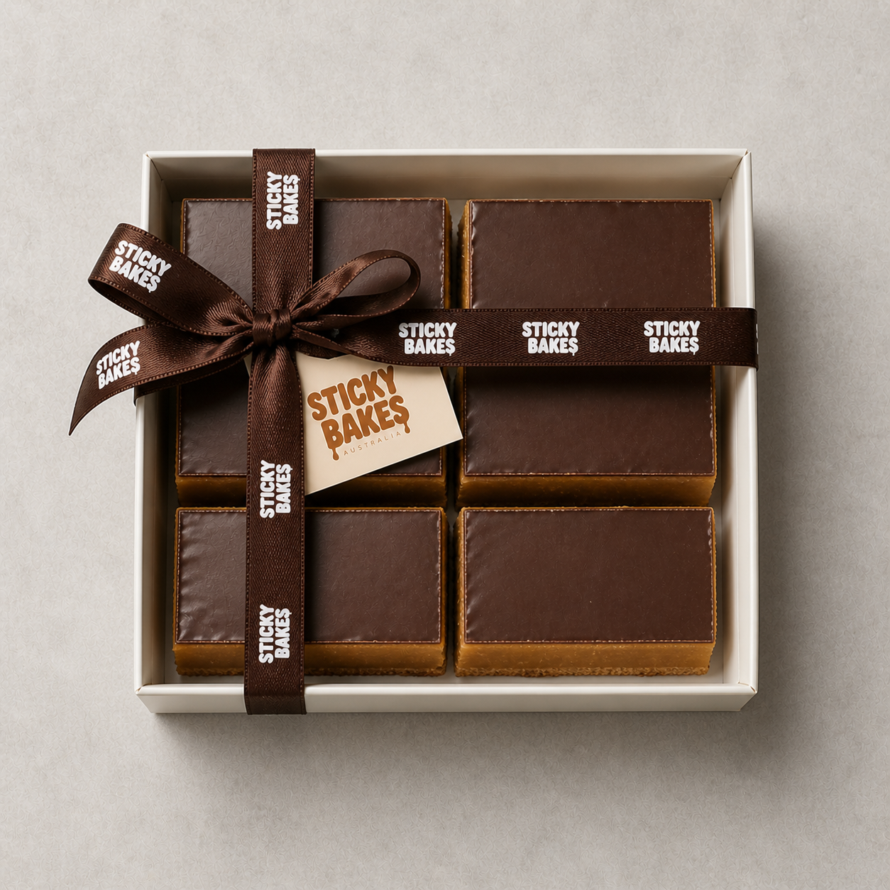 Classic Caramel Slice