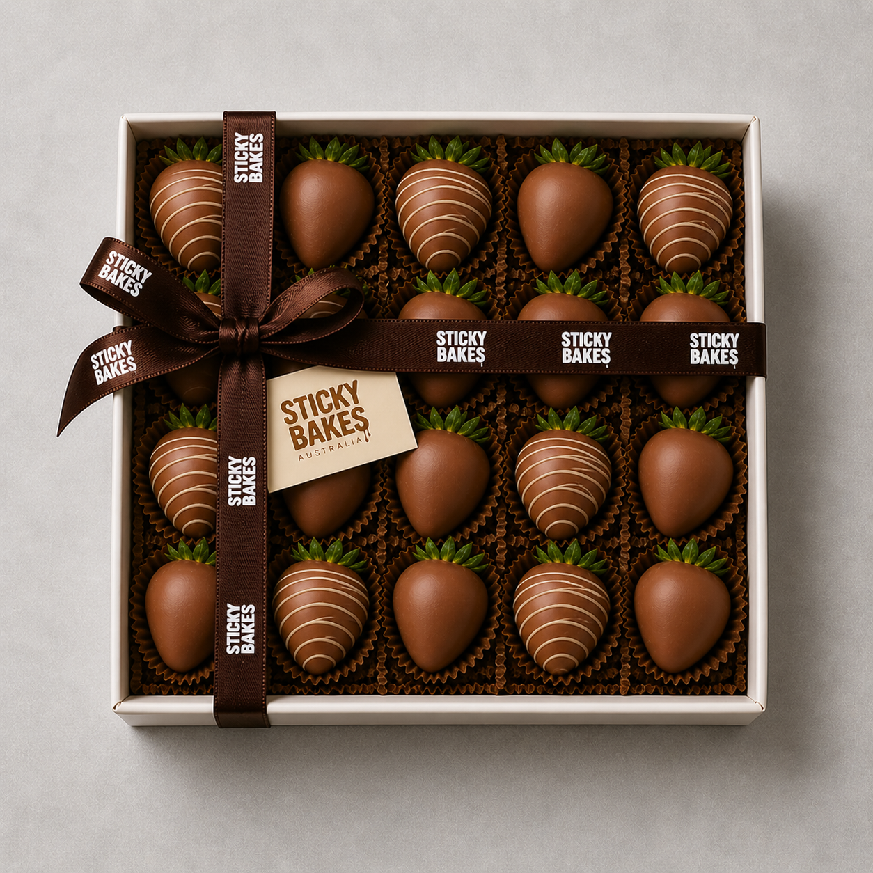 Milk Chocolate Dipped Strawberries